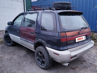 1996 Mitsubishi Chariot II, синий, 250000 рублей, вид 4