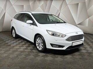2017 Ford Focus III Рестайлинг, белый, 1419000 рублей, вид 3
