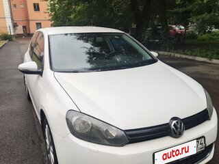 2012 Volkswagen Golf VI, белый, 700000 рублей, вид 2