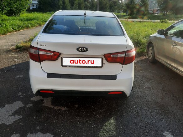 2014 Kia Rio III, белый, 820000 рублей - вид 1