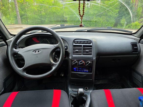 2007 Lada (ВАЗ) 2112, серый, 165000 рублей - вид 8