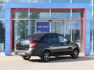 2013 Lada (ВАЗ) Granta I, чёрный, 280000 рублей, вид 3