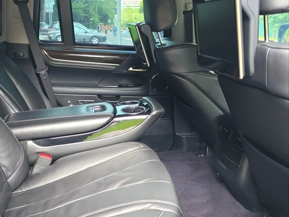 2017 Lexus LX 570 III Рестайлинг 2, чёрный, 12000000 рублей - вид 21