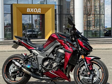 2015 Kawasaki Z 1000, красный, 1150000 рублей, вид 3
