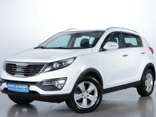 2013 Kia Sportage III, белый, 1489000 рублей, вид 3