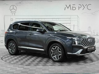 2021 Hyundai Santa Fe IV Рестайлинг, синий, 3589000 рублей, вид 5
