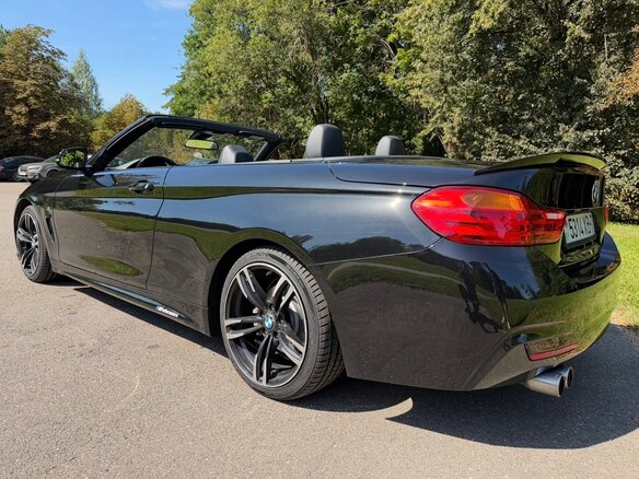 2015 BMW 4 серии 420d F32/F33/F36, чёрный, 2200000 рублей - вид 13