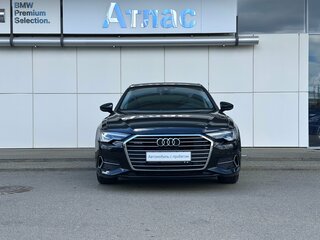 2021 Audi A6 45 TFSI V (C8), чёрный, 3490000 рублей, вид 3