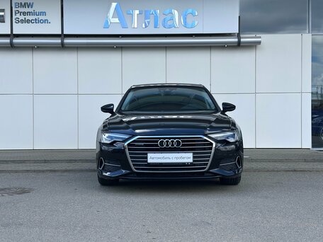 2021 Audi A6 45 TFSI V (C8), чёрный, 3490000 рублей, вид 3