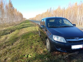 2013 Lada (ВАЗ) Granta I, синий, 450000 рублей, вид 3