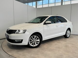 2018 Skoda Rapid I Рестайлинг, белый, 1299000 рублей, вид 1