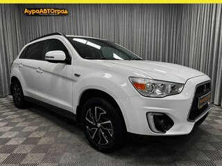 2014 Mitsubishi ASX I Рестайлинг, белый, 1182000 рублей, вид 1