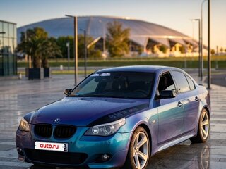 2008 BMW 5 серии 530d V (E60/E61) Рестайлинг, синий, 2000000 рублей, вид 1