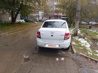 2017 Lada (ВАЗ) Granta I, белый, 250000 рублей, вид 3