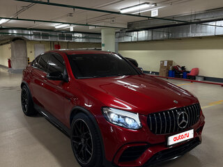 2018 Mercedes-Benz GLC Coupe AMG 63 AMG S I (C253), красный, 7500000 рублей, вид 3