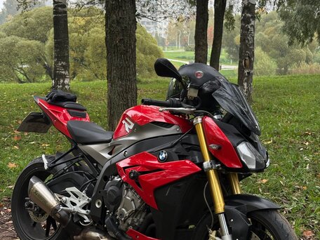 2014 BMW S 1000 R, красный, 790000 рублей, вид 1