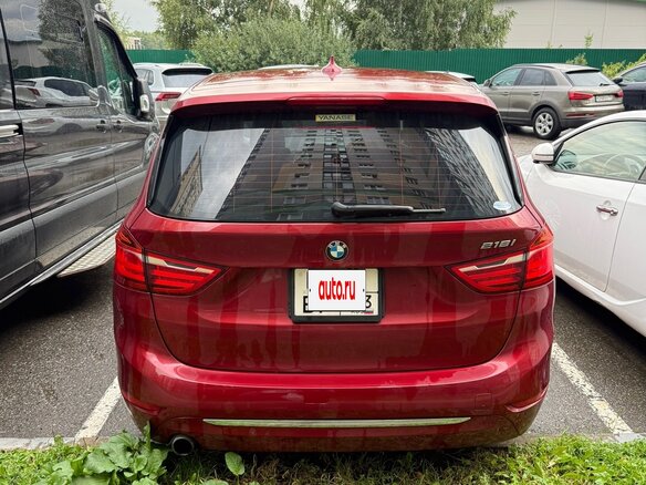 2015 BMW 2 серии Gran Tourer Gran Tourer 218i F46, красный, 1450000 рублей - вид 3