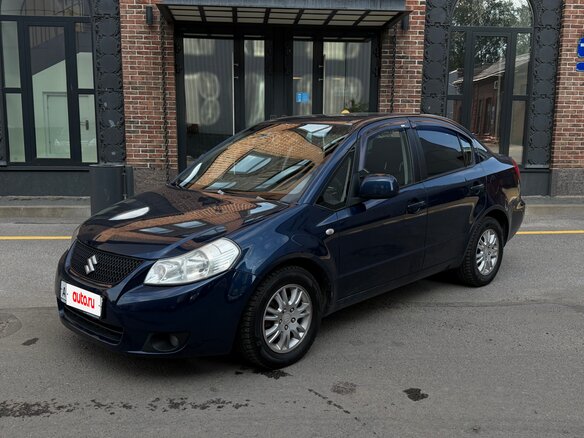 2011 Suzuki SX4 I (Classic) Рестайлинг, синий, 570000 рублей