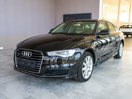 2016 Audi A6 IV (C7) Рестайлинг, чёрный, 3500000 рублей, вид 3