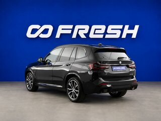 2024 BMW X3 30i xDrive III (G01) Рестайлинг, чёрный, 5999033 рублей, вид 2