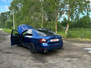 2018 Skoda Octavia III (A7) Рестайлинг, синий, 1850000 рублей, вид 2