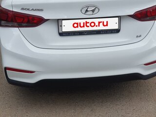2017 Hyundai Solaris II, белый, 1135000 рублей, вид 2
