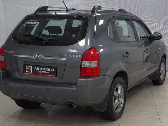2008 Hyundai Tucson I, серый, 599000 рублей - вид 3