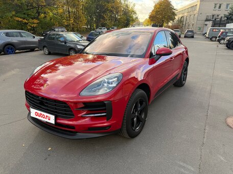 2021 Porsche Macan I Рестайлинг, красный, 5900000 рублей, вид 1