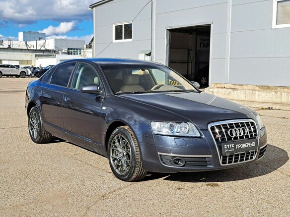 2008 Audi A6 III (C6), серый, 855000 рублей - вид 2