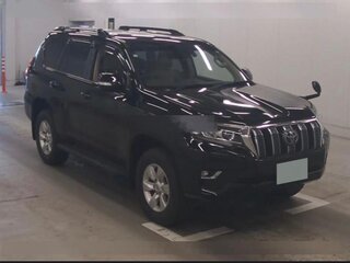 2021 Toyota Land Cruiser Prado 150 Series Рестайлинг 3, чёрный, 4990000 рублей, вид 3