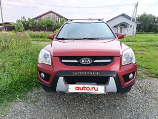 2009 Kia Sportage II Рестайлинг, красный, 870000 рублей, вид 1