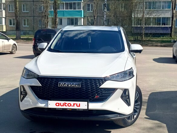 2023 Haval F7x I Рестайлинг, белый - вид 1