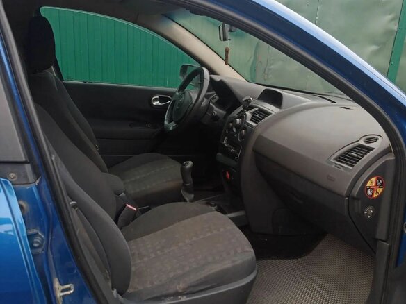 2007 Renault Megane II Рестайлинг, синий, 420000 рублей - вид 8