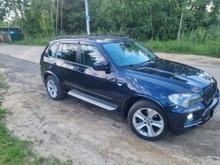 2007 BMW X5 3.0si II (E70), синий, 1400000 рублей, вид 5