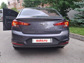 2019 Hyundai Elantra VI (AD) Рестайлинг, серый, 1680000 рублей, вид 4