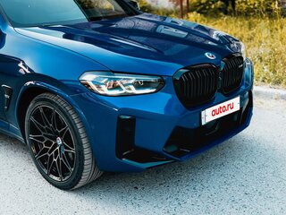 2022 BMW X3 M Competition I (F97) Рестайлинг, синий, 7650000 рублей, вид 4
