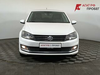 2017 Volkswagen Polo V Рестайлинг, белый, 1285000 рублей, вид 2
