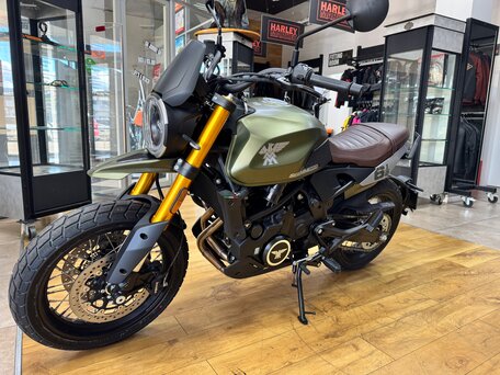 2026 Moto Morini Seiemmezzo SCR, зелёный, 744900 рублей, вид 4