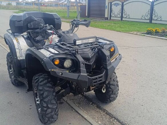 2016 Stels ATV-600YS Leopard, белый, 420000 рублей