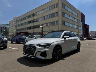 2023 Audi A3 Sportback 35 TFSI IV (8Y), белый, 1955000 рублей, вид 1
