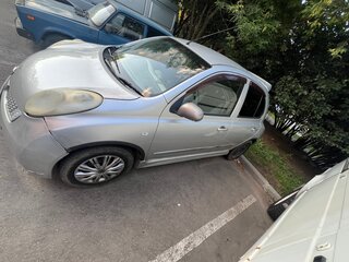 2002 Nissan March III (K12), серебристый, 150000 рублей, вид 2
