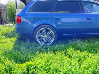 1999 Audi A6 II (C5), синий, 650000 рублей, вид 3