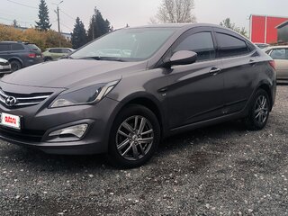 2015 Hyundai Solaris I Рестайлинг, серый, 1100000 рублей, вид 1