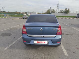 2011 Renault Logan I Рестайлинг, синий, 335000 рублей, вид 4