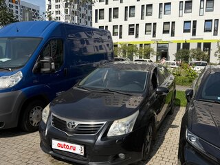 2009 Toyota Avensis III, чёрный, 950000 рублей, вид 2