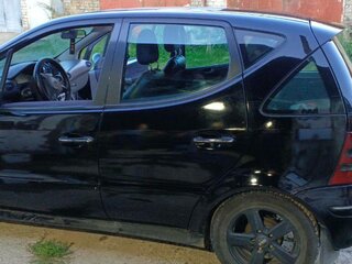 2002 Mercedes-Benz A-Класс 170 Long I (W168) Рестайлинг, чёрный, 385000 рублей, вид 4