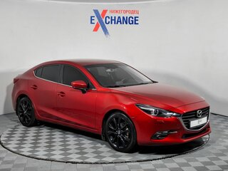 2018 Mazda 3 III (BM) Рестайлинг, красный, 1620000 рублей, вид 3