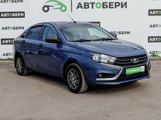 2018 Lada (ВАЗ) Vesta I, синий, 780000 рублей, вид 3