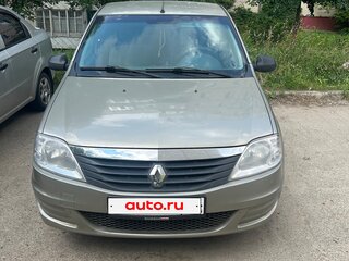 2011 Renault Logan I Рестайлинг, бежевый, 380000 рублей, вид 1