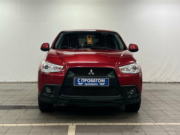 2012 Mitsubishi ASX I, красный, 730000 рублей - вид 4